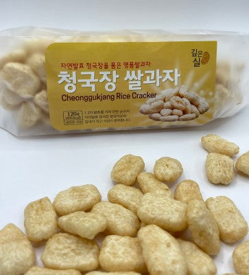 Gipeunsil Cheonggukjang Rice Snack 120g