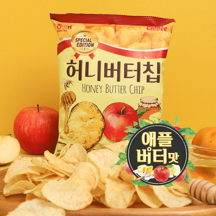 HAITAI Honey Butter Chips Apple Butter Flavor 55g