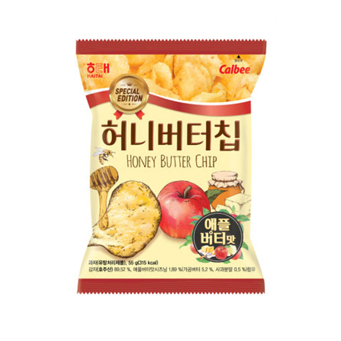 HAITAI Honey Butter Chips Apple Butter Flavor 55g