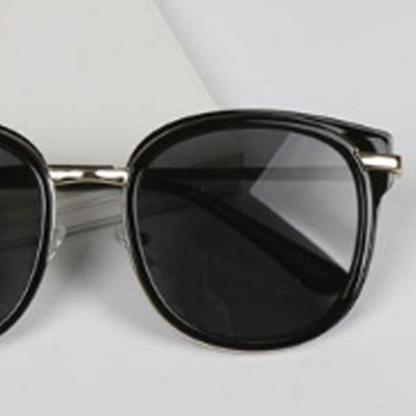 Halli Halli Oversize Square Round Mirror Sunglasses