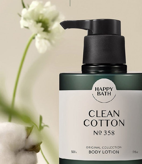 HAPPY BATH Original Collection Body Lotion Clean Cotton 500g