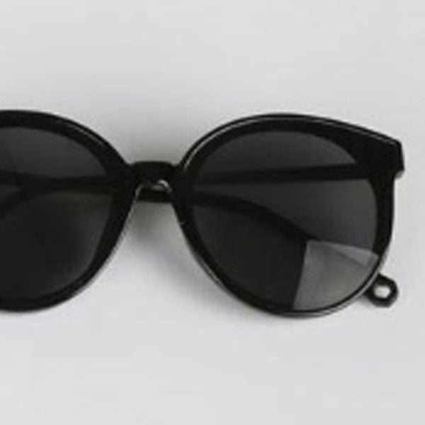 Heidin Oversized Round Design Mirror Sunglasses