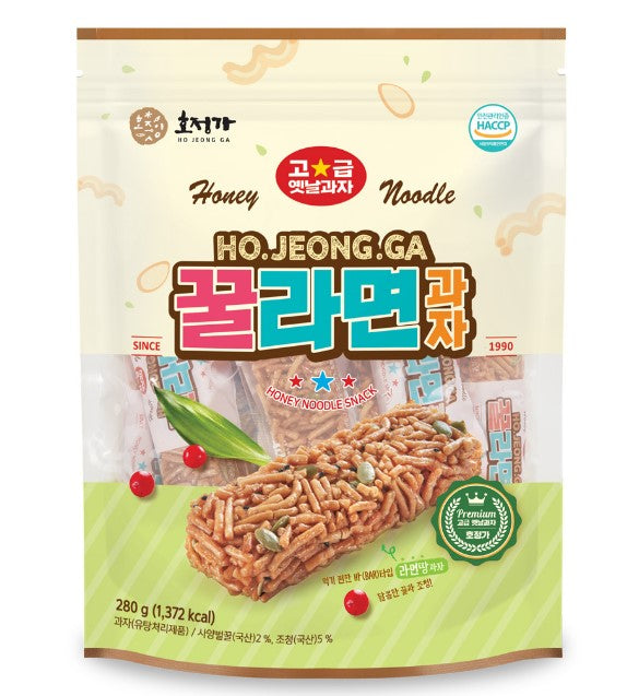 Hojungga Honey Ramen Snack 280g