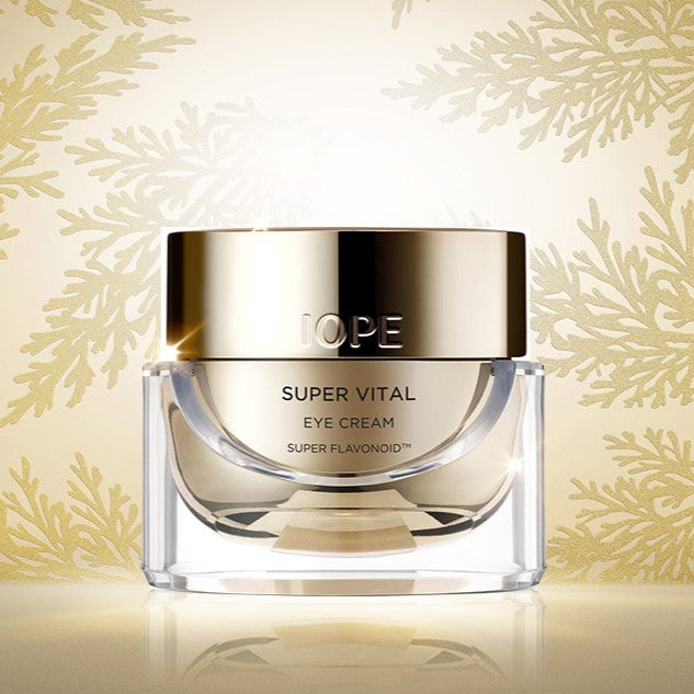 IOPE Straffe und strahlende Haut um die Augen Super Vital Total Anti-Aging Augencreme 25ml