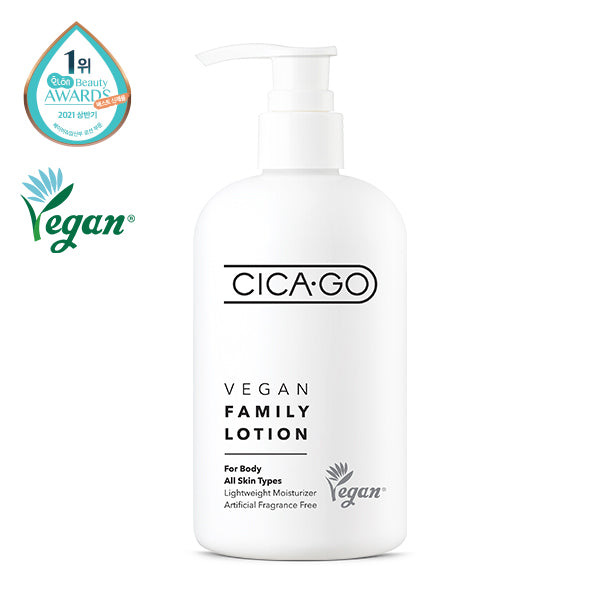 ISOI Feuchtigkeitsspendende Barrierepflege Chicago Vegane Familienlotion 350ml