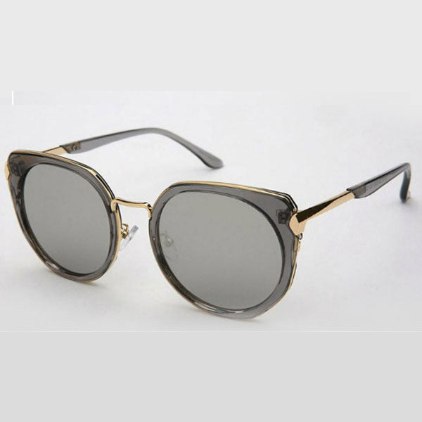 Irene Gray 2 Cats Eye Horn Frame Sunglasses