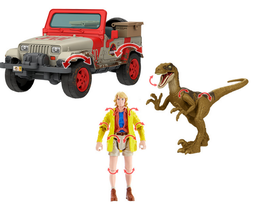 Jurassic World Dr.Ellie Sattler Risky Rescure Pack