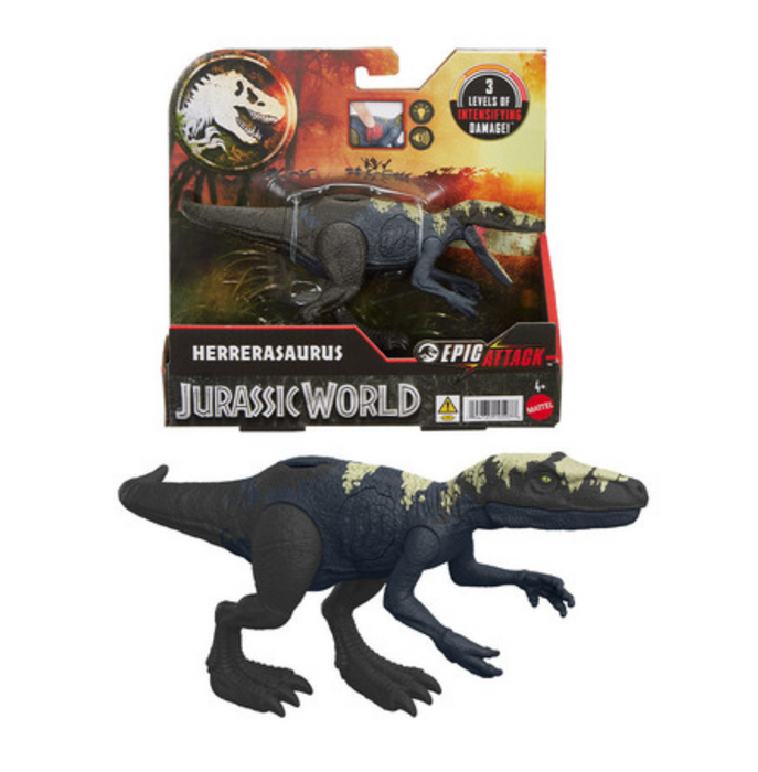 Jurassic World Epic Attack Herrerasaurus