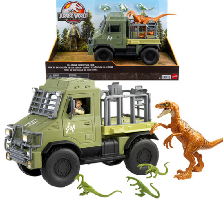 Jurassic World Isla Sorna Expedition Pack