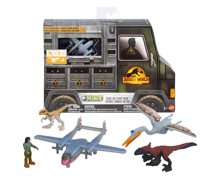 Jurassic World Mini Figure Container Set (Random)