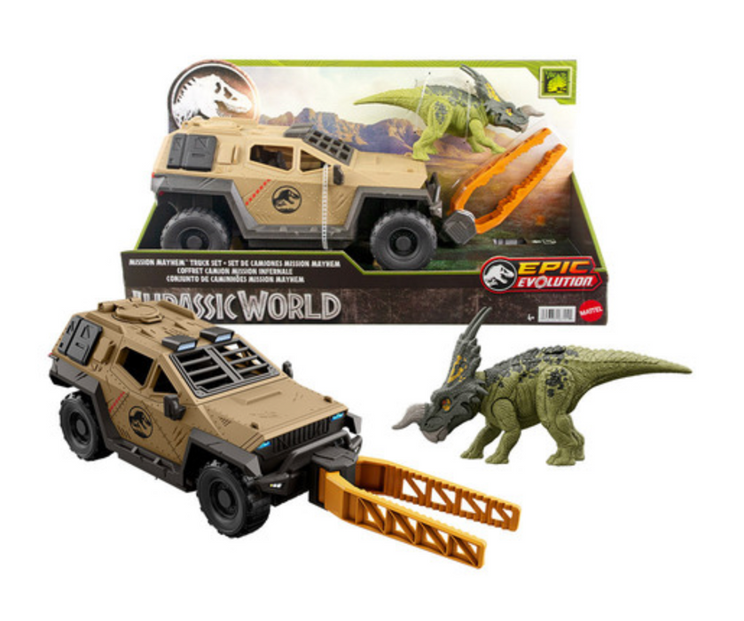 Jurassic World Mission Truck Set