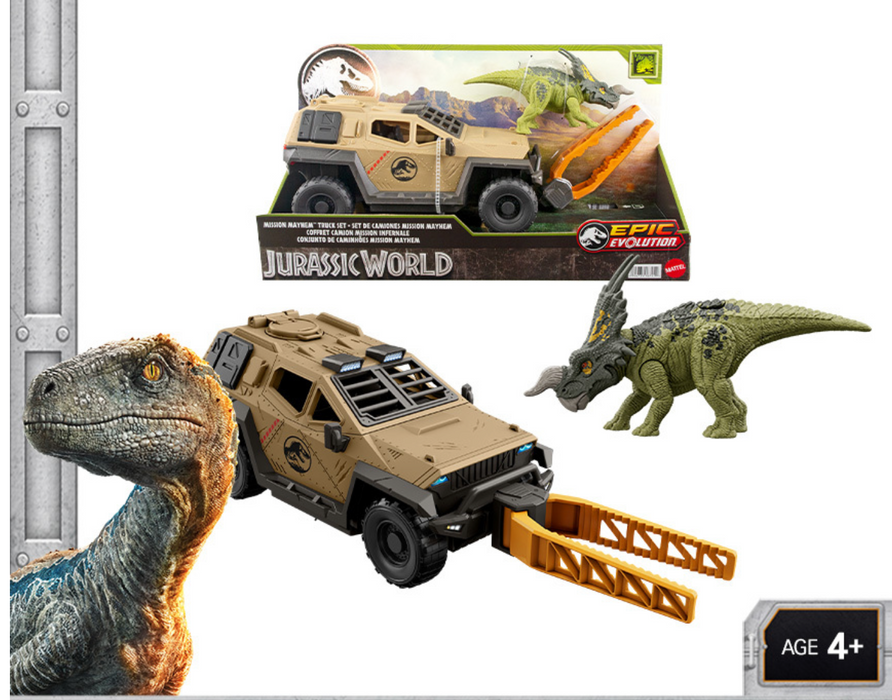 Jurassic World Mission Truck Set