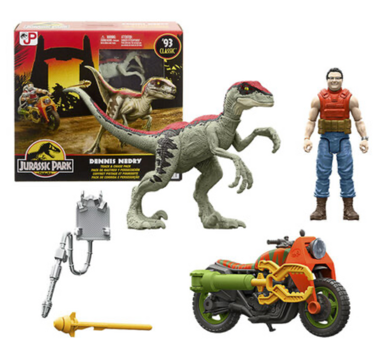 Jurassic World Track & Chase Pack