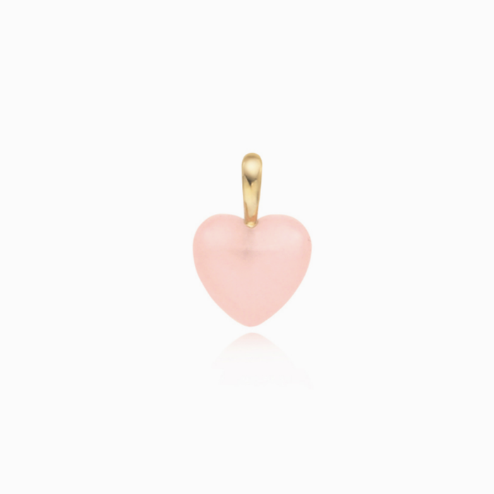 LLOYD Pink Onyx Heart 14K Pendant