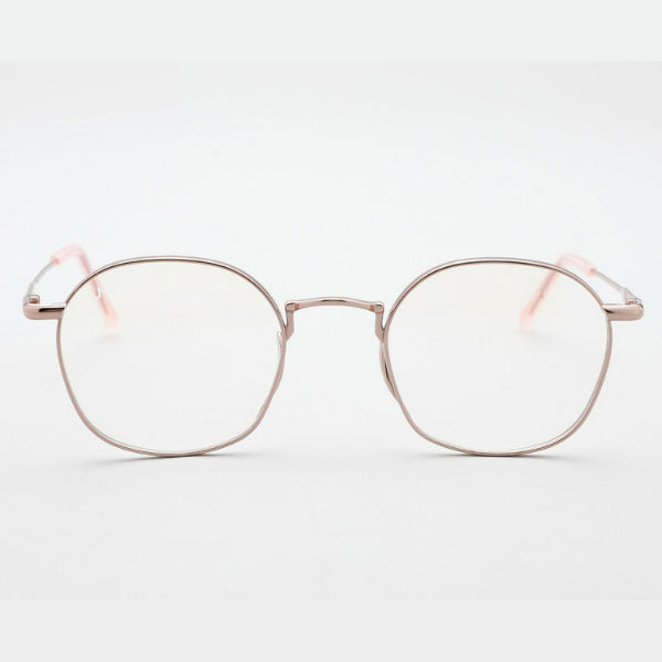 Lash Glasses ATYPE John C1 Rose Gold Metal Glasses Frame