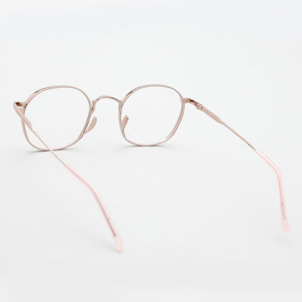 Lash Glasses ATYPE John C1 Rose Gold Metal Glasses Frame