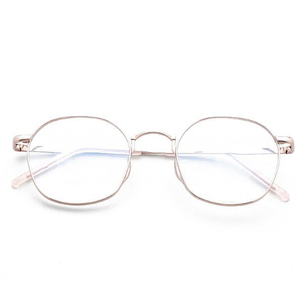 Lash Glasses ATYPE John C1 Rose Gold Metal Glasses Frame