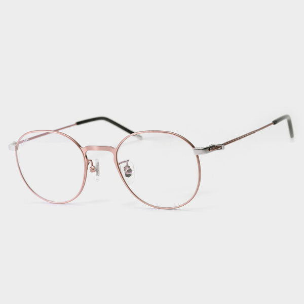 Lash Glasses Frame ATYPE HIT C1 Round Rose Gold Metal Frame