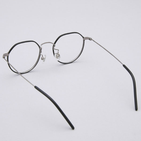 Lash Glasses Mark C1 Black Metal Light Men's Titanium Glasses Frame