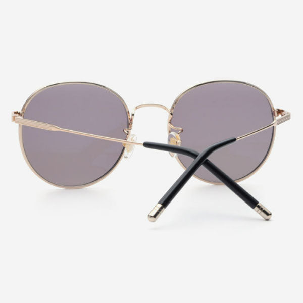 Lash HOPE BKG16 Metal Round Gieunse Sunglasses LASH