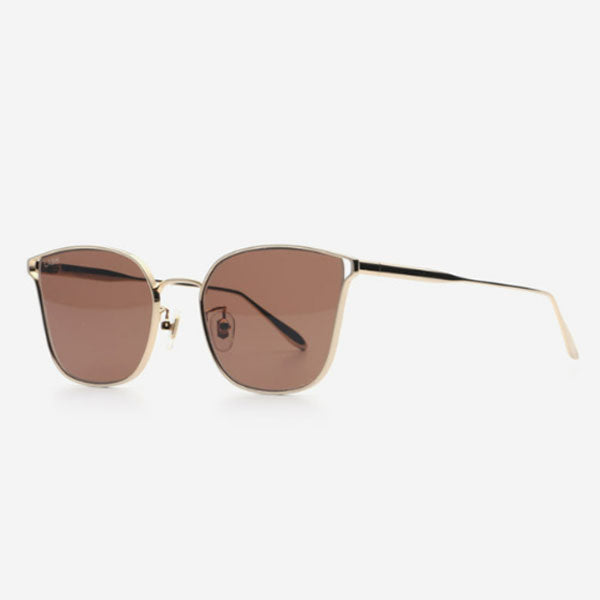 Lash Sunglasses YOUTH MG16 Brown Metal Sunglasses