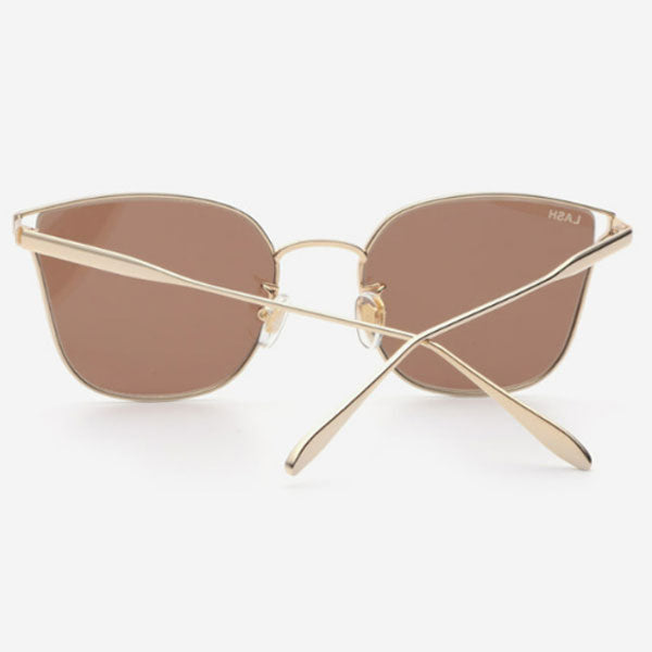 Lash Sunglasses YOUTH MG16 Brown Metal Sunglasses