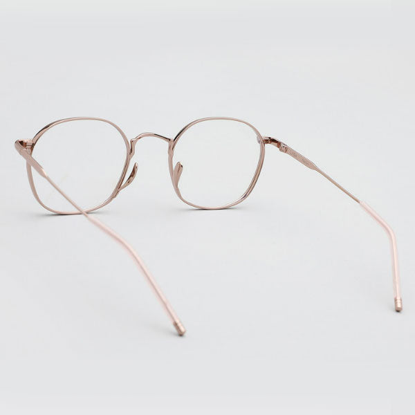 Lash Zone C1 Rose Gold Titanium Glass Frame