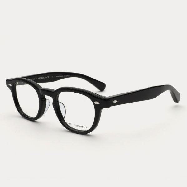 Lash glasses Clift Celluloid 464 types Men's horn frame glasses