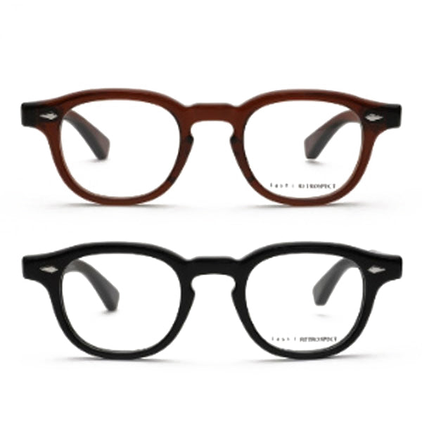 Lash glasses Clift Celluloid 464 types Men's horn frame glasses
