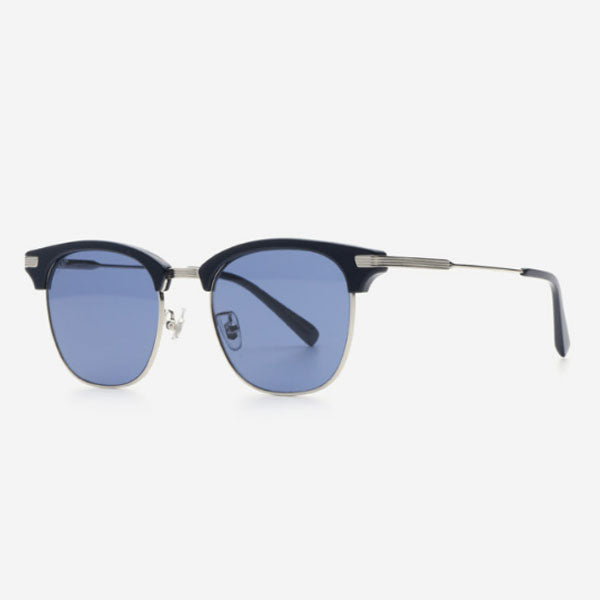 Lash sunglasses BLUEMOON NS05 Dark Navy gold-rimmed sunglasses LASH