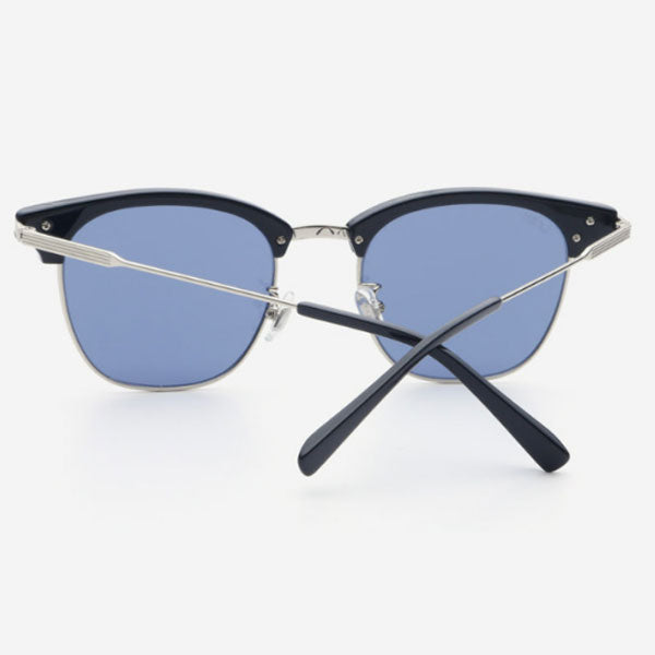 Lash sunglasses BLUEMOON NS05 Dark Navy gold-rimmed sunglasses LASH