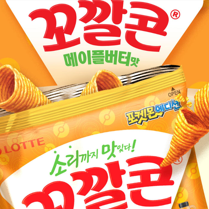 Lotte Coconut Maple Butter Flavor 134g Pokemon Edition