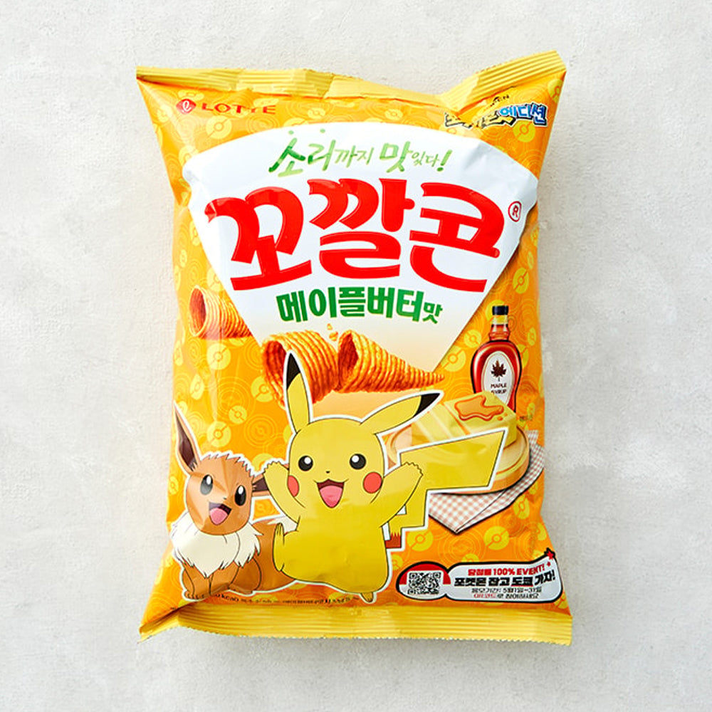 Lotte Coconut Maple Butter Flavor 134g Pokemon Edition