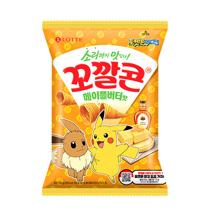 Lotte Coconut Maple Butter Flavor 134g Pokemon Edition