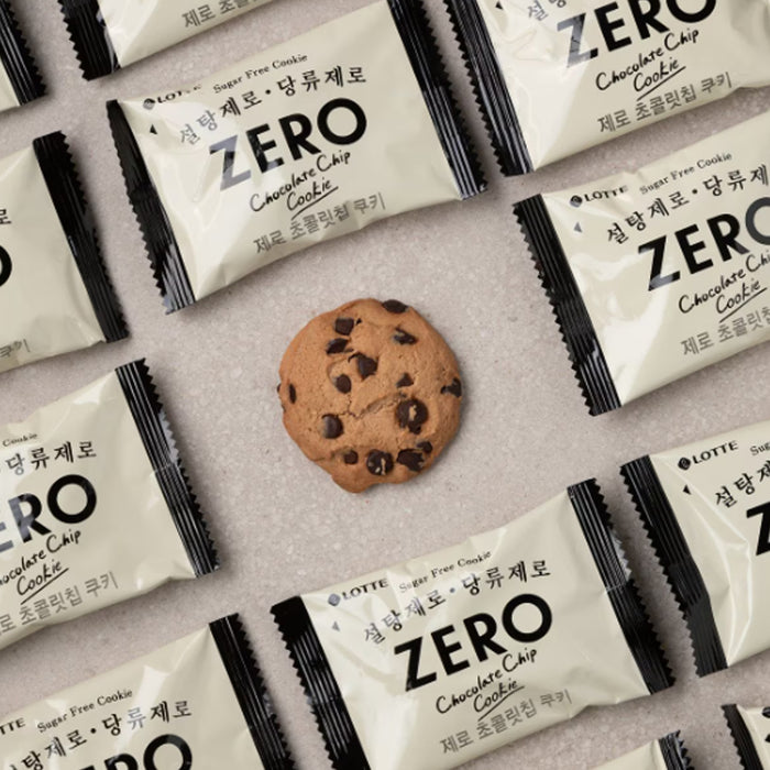 Lotte Sugar Zero Chocolate Chip Cookie 168g