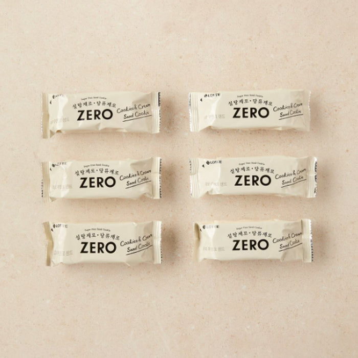 Lotte Sugar Zero Cookie Sandwich 288g