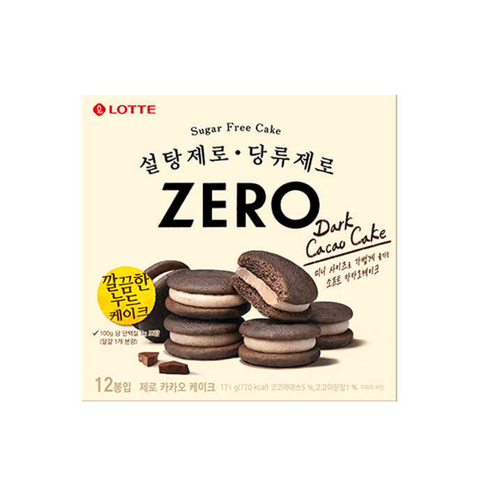 Lotte Zero Cacao Cake 171g