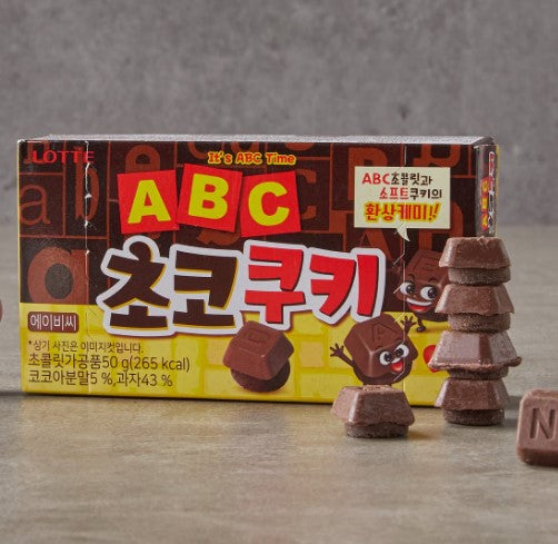 Lotte ABC Choco Cookie 50g