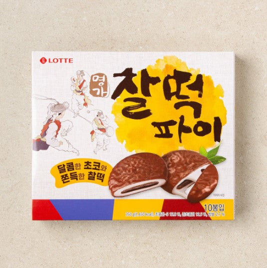 Lotte Myungga Glutinous Rice Cake Pie 350g