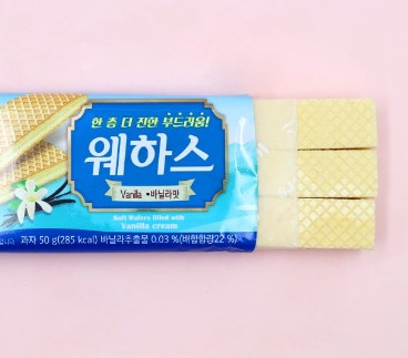 Lotte Wafer Vanilla Flavor 50g