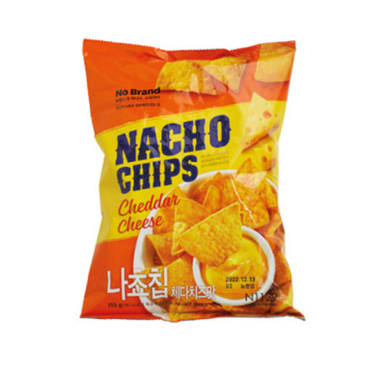 No Brand Nacho Chip Cheddar Cheese Flavor 155g