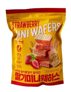 No Brand Strawberry Mini Wafers 300g