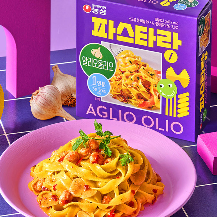 Nongshim Pasta and Aglio Olio (128g*6)