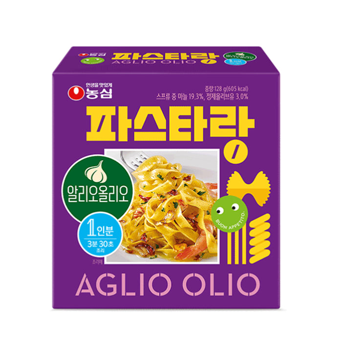 Nongshim Pasta and Aglio Olio (128g*6)