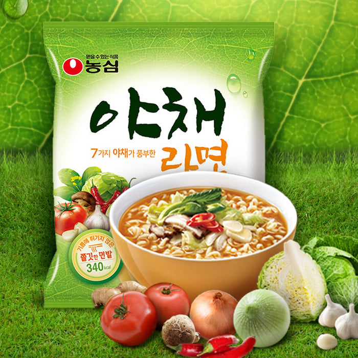 Nongshim Gemüse-Ramen (100g*4)