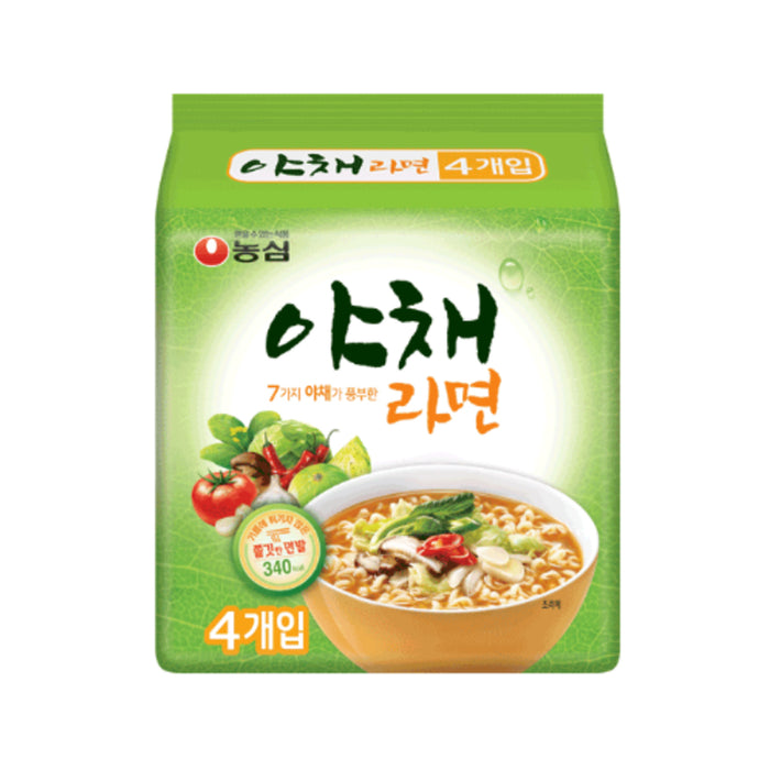 Nongshim Vegetable Ramen (100g*4)