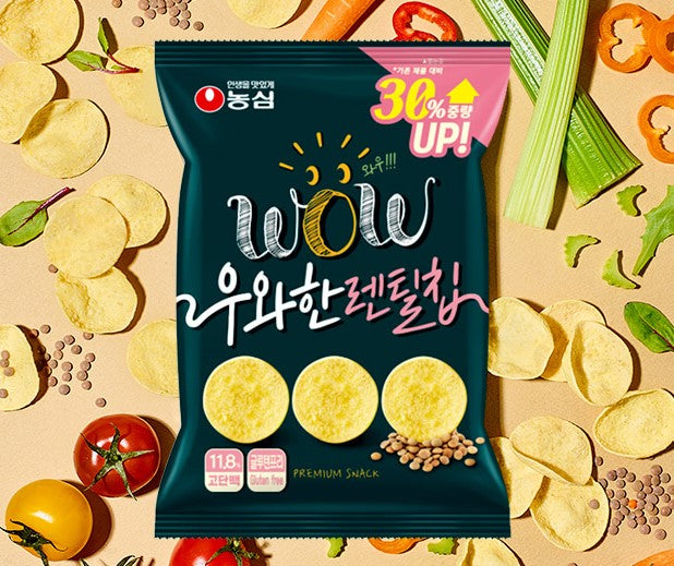 Nongshim Elegant Lentil Chips Weight Up 72g