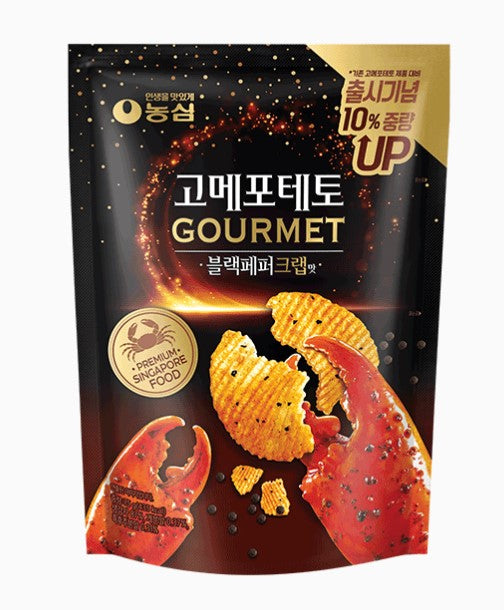 Nongshim Gourmet Potato Black Pepper Crab Flavor 75g