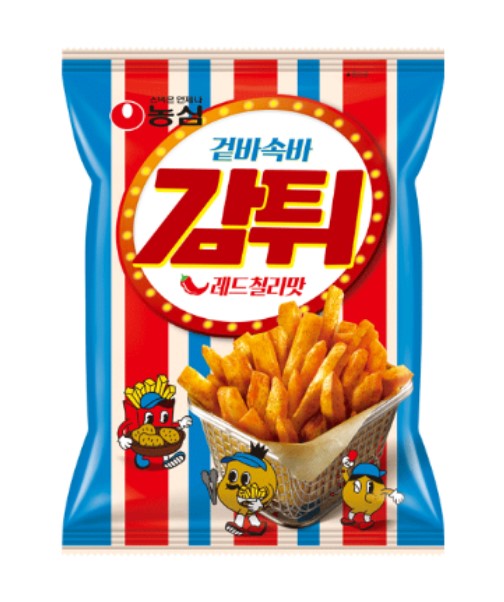 Nongshim Potato Chips Red Chili Flavor 60g