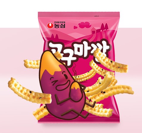 Nongshim Sweet Potato Cracker 83g